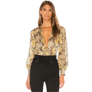 Superdown bodysuit Revolve NWT